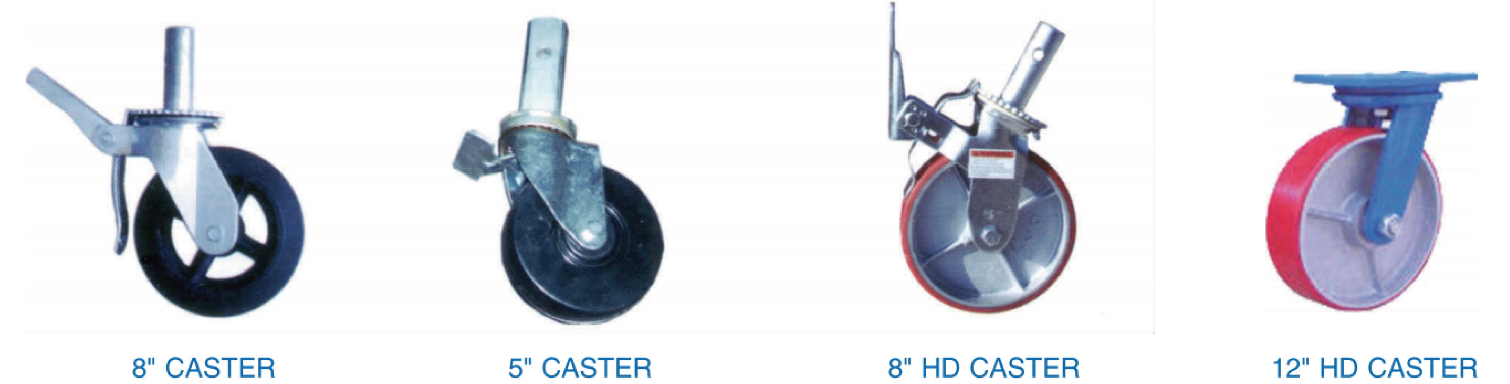 Casters and Brackets, catalogue image