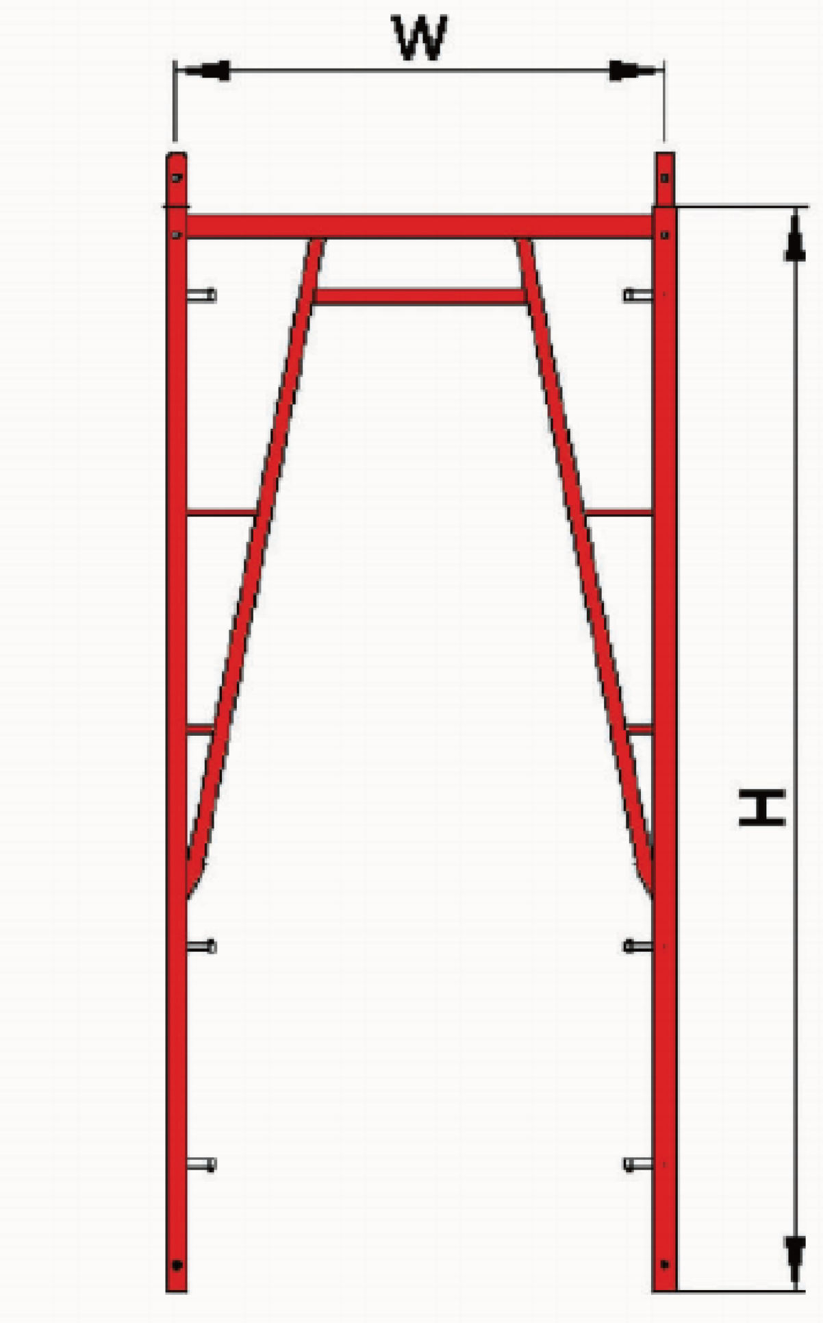 Scaffold Frames, catalogue image
