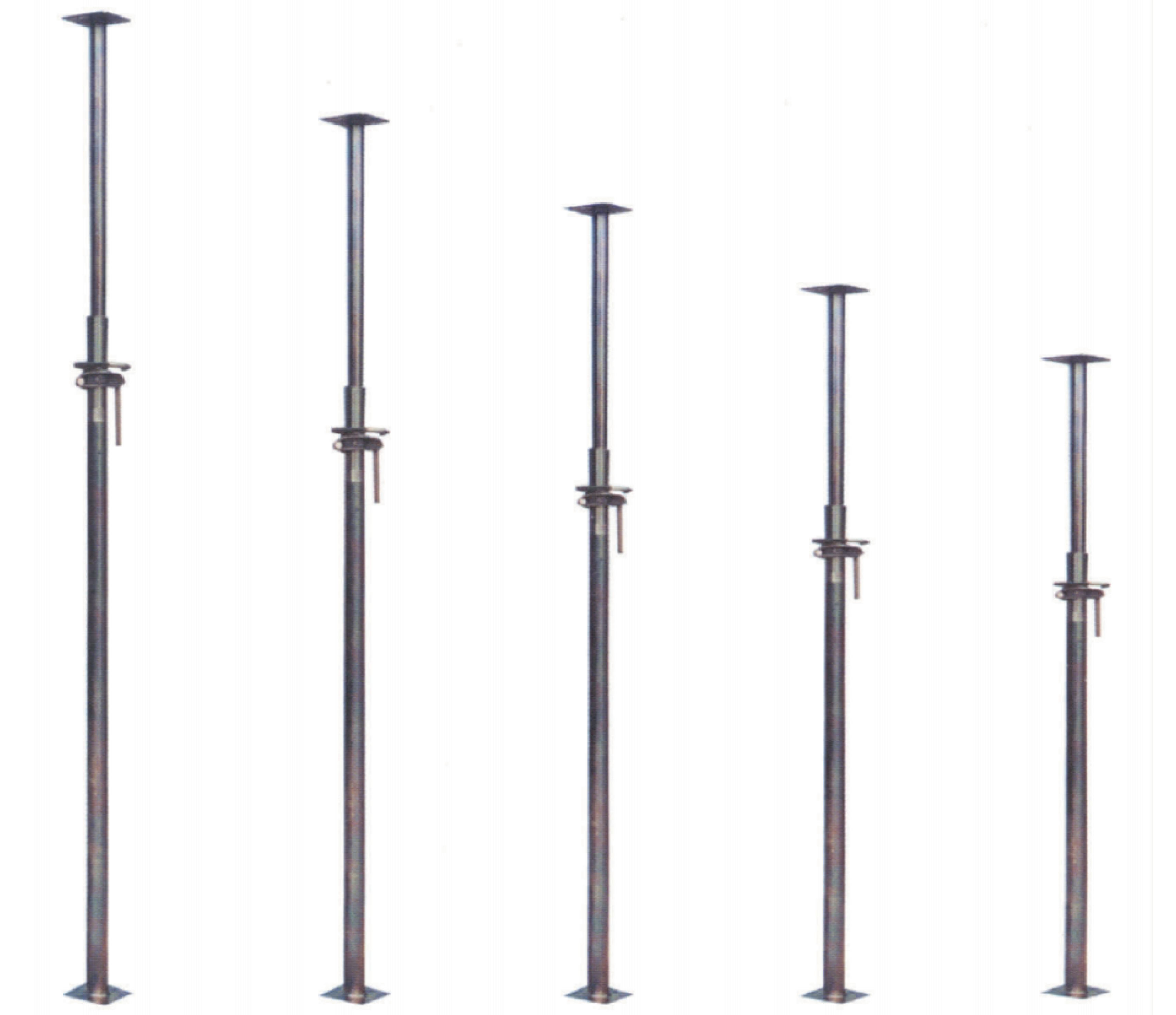 Adjustable Post Shores PS01 to PS05, catalogue image