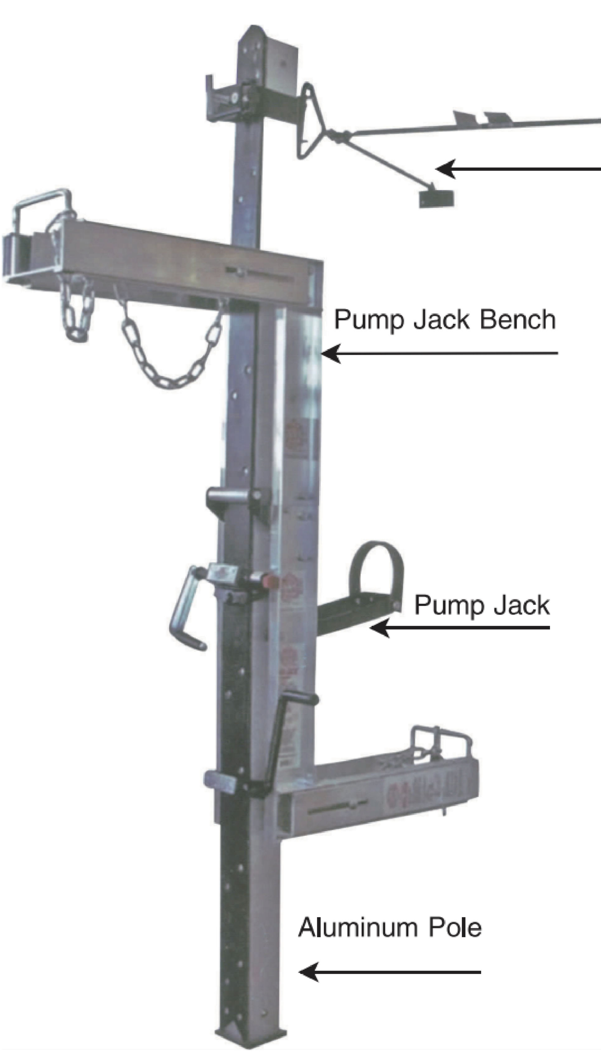 Aluminum Pump Jack Pole System, catalogue image